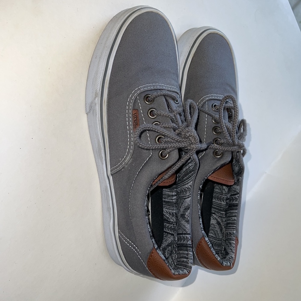 VANS grey/brown mens 7 / womens 8.5
